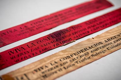 "Viva la Confederación", una leyenda repetida a lo largo de la muestra