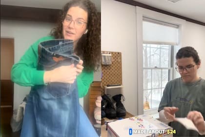 "Ha sido una locura lo mucho que han crecido las cosas desde que me dediqué a trabajar a tiempo completo", detalló la joven emprendedora. (TikTok)