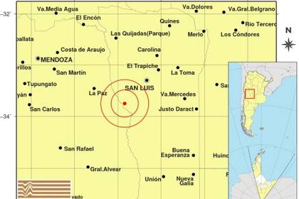 Ha sido una semana con una seguidilla de temblores y réplicas en toda la región cuyana. En los primeros minutos del jueves hubo un sismo de 4 grados en San Luis.