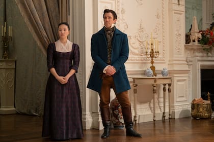 Ha y Thompson en la cuarta temporada de la serie romántica de Netflix