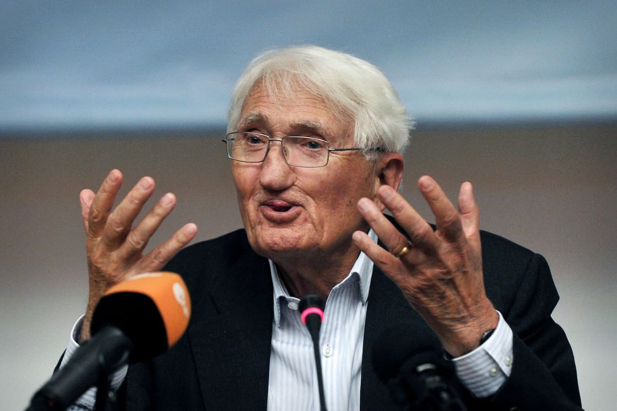 Habermas fue uno de los más enfáticos defensores del proyecto moderno