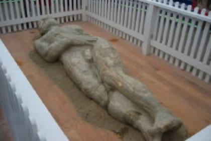 Había quienes aseguraban que el gigante era una estatua realizada en el siglo XVII por los jesuitas para impresionar a los indígenas de la región