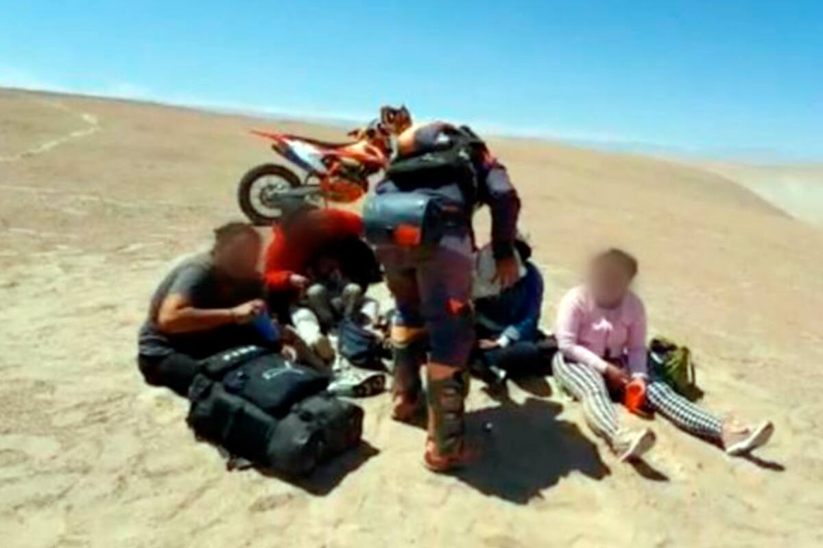 Habían salido de Perú el viernes por la noche y esperaban llegar al amanecer