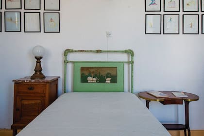 habitación 51 del Viejo Hotel Ostende, donde se alojó Saint Exupery