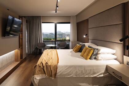 Habitación del Hotel Garden Park.