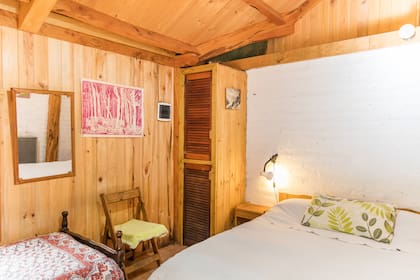 Habitación en El Refugio del Lago.