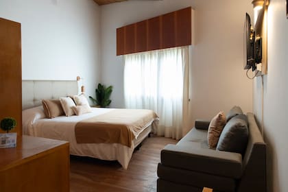 Habitaciones amplias en el Hotel Bahía.