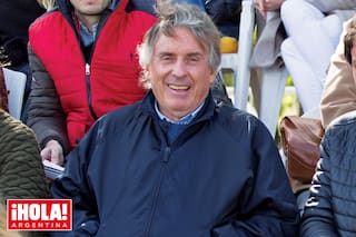 Encontramos a Huberto Roviralta junto a su mujer desde hace nueve años, Dolores Benedit