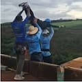Hablaron los hombres que lanzaron sin cuerdas a una mujer en un salto bungee jumping en Brasil