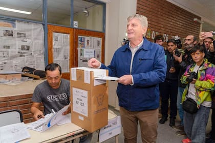Habló el gobernador Sergio Ziliotto en el recuento de votos