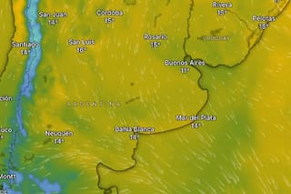 Hay alertas por vientos, niebla y nevadas para este viernes 12 de junio: las provincias afectadas