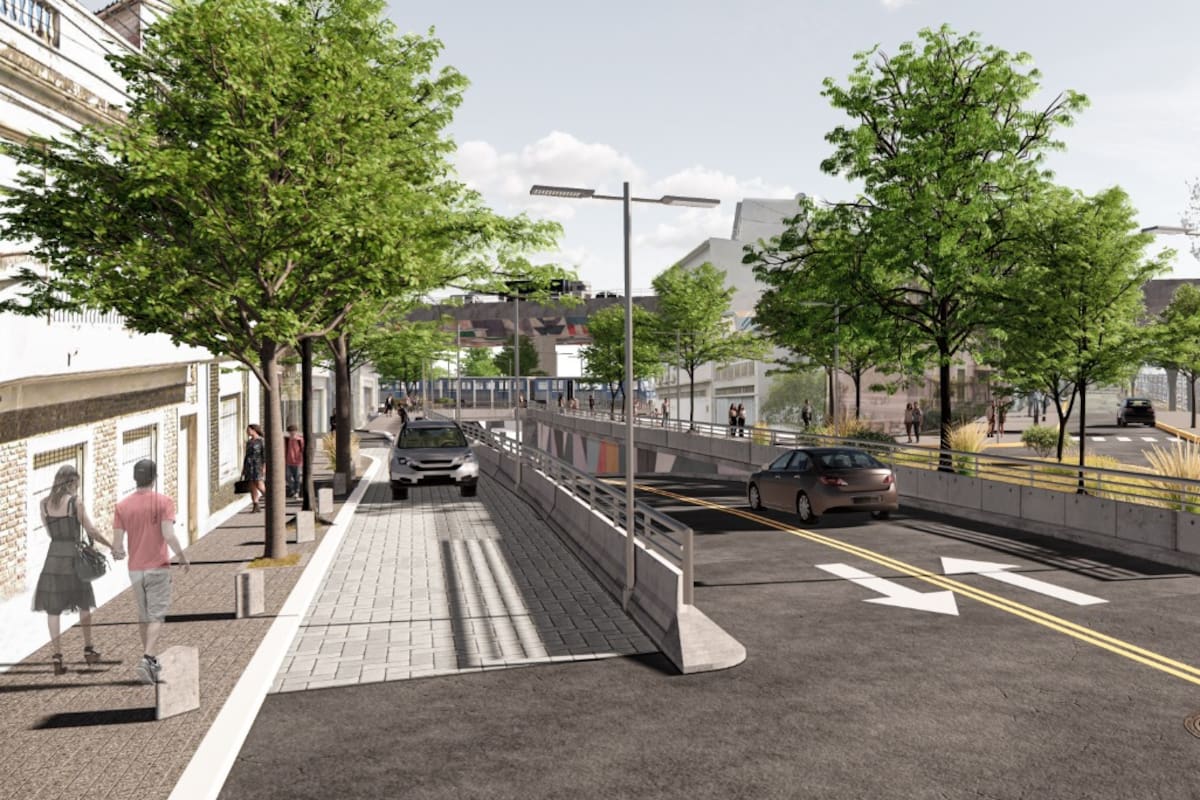 Habrá dos nuevos puentes ferroviarios en Villa Luro y un futuro túnel por debajo de las vías