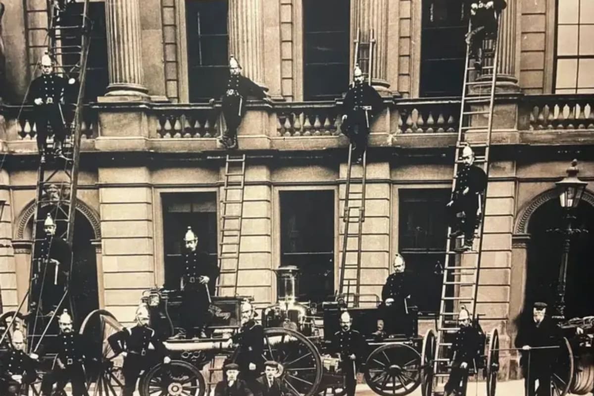 Hace 200 años, así nació la primera brigada de bomberos