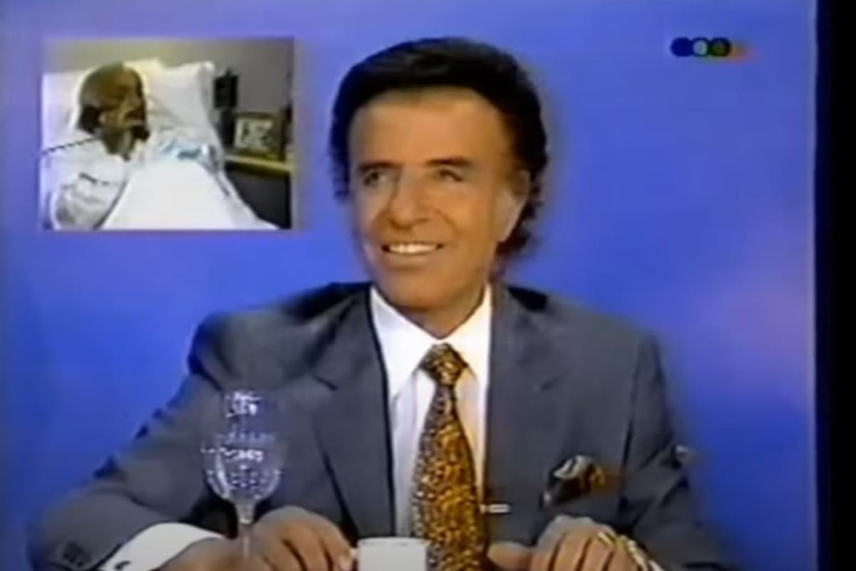 Hace 30 años. Menem, en la mesa de Tiempo Nuevo, habla "en vivo" con Neustadt, internado en el Hospital Alemán