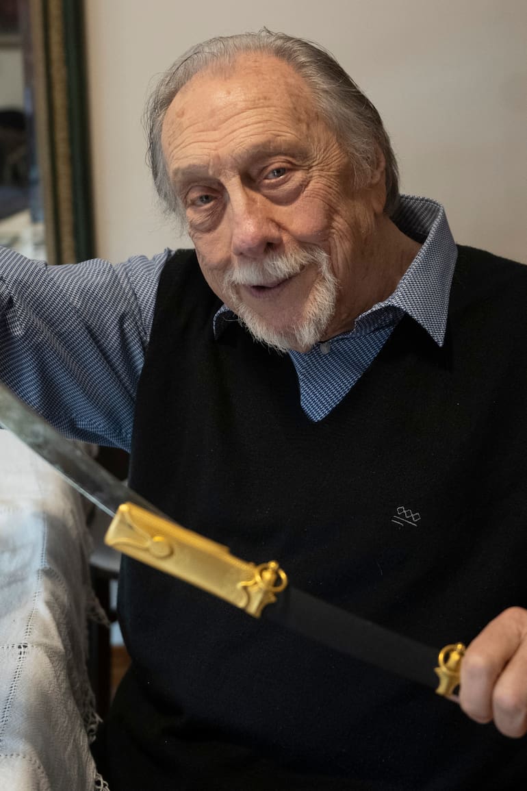 Hace 62 años, Osvaldo Agosto robó el sable corvo del general San Martín del Museo Histórico Nacional