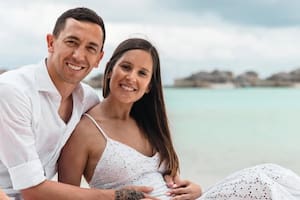 Hace 22 años que están juntos y hoy lo acompaña en su peor momento: la historia de amor de Marchesín y Sol