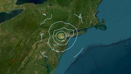 Hace menos de un mes, el 5 de abril, se registró un temblor de magnitud 4,7 en la ciudad de Nueva Jersey, en el estado de Nueva York