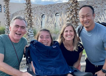 Hace pocas semanas, Mandy y su marido viajaron al norte de la Argentina junto a Jack y Mariana Smart, otros grandes amigos suyos de Buenos Aires