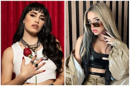 Hace semanas Espósito salió públicamente a decir que su último single N5 estaba inspirado en Lola Índigo.(Foto: Instagram @lalioficial / @lolaindigo)