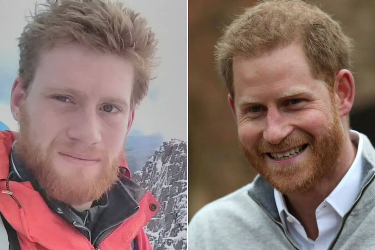 Hace tres años, al imitador le marcaron su parecido con el príncipe Harry