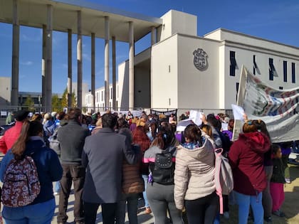 Hace una semana hubo una marcha frente a los Tribunales de Río Cuarto para pedir "justicia" por Nora Dalmasso.