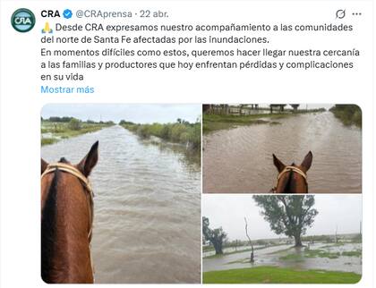 Hace unos días CRA expresó su preocupación por la situación en la región