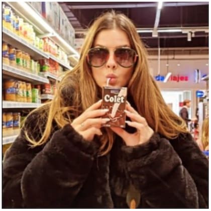 Hace unos meses, la China Suárez visitó un supermercado de Uruguay y compartió una fotografía en su cuenta de Instagram @sangrejaponesa