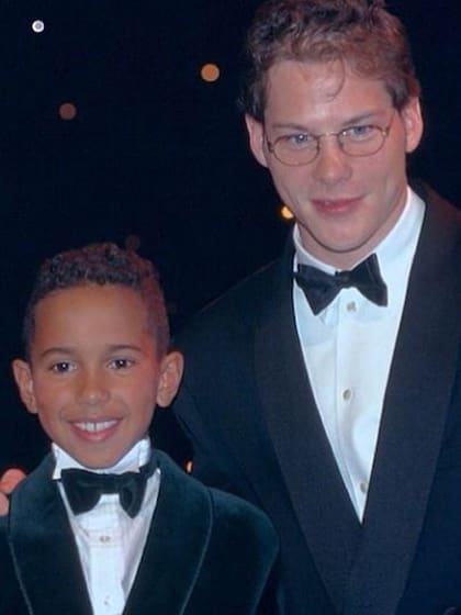 Hace veinte años, en Londres, un niño y un campeón.