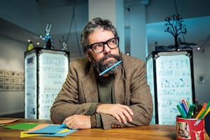 Hace ya cinco años, el dibujante se instaló en Vermont y da clases de humor y novela gráfica latinoamericana
