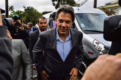Haddad, en campaña