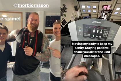 Hafthor Bjornsson compartió algunas historias después del incidente