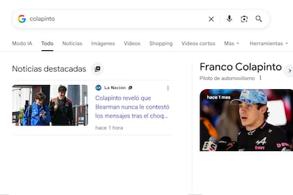 Haga clic en el icono ubicado junto a Noticias destacadas