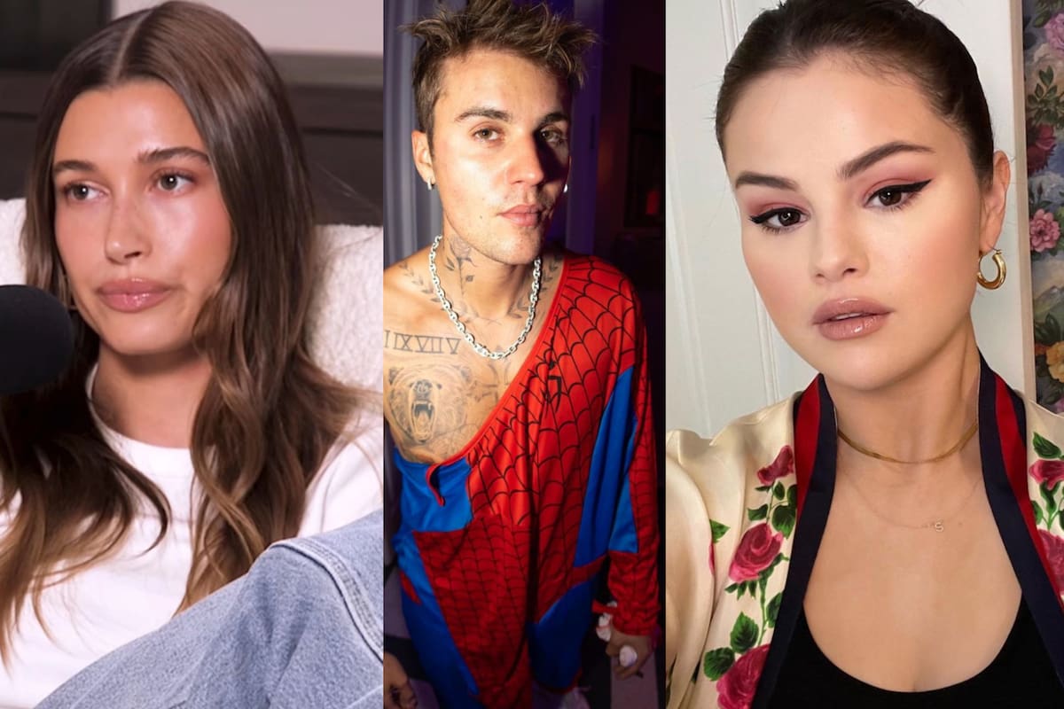 Hailey Bieber habló por primera vez de la relación de su actual esposo, Justin Bieber, con Selena Gomez