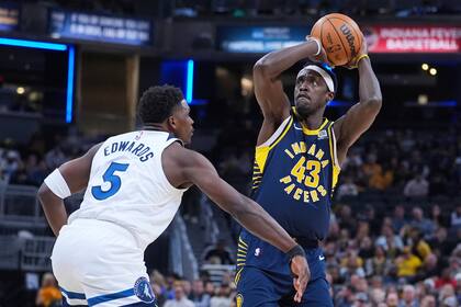 Haliburton y Toppin lideran ráfaga de triples en triunfo de Pacers 119-103 ante Timberwolves