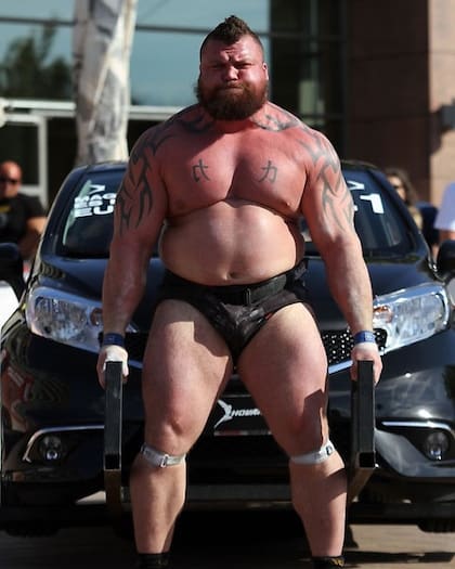 Hall fue considerado el hombre más fuerte del mundo en 2017