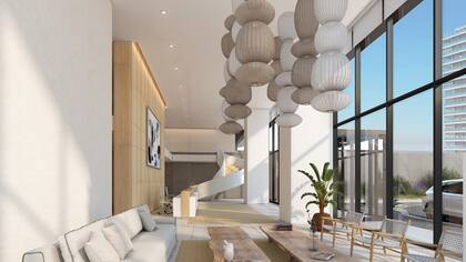 Hall Principal | Atelier by Le Parc. Diseño de interiores a cargo del Estudio Martín Zanotti.