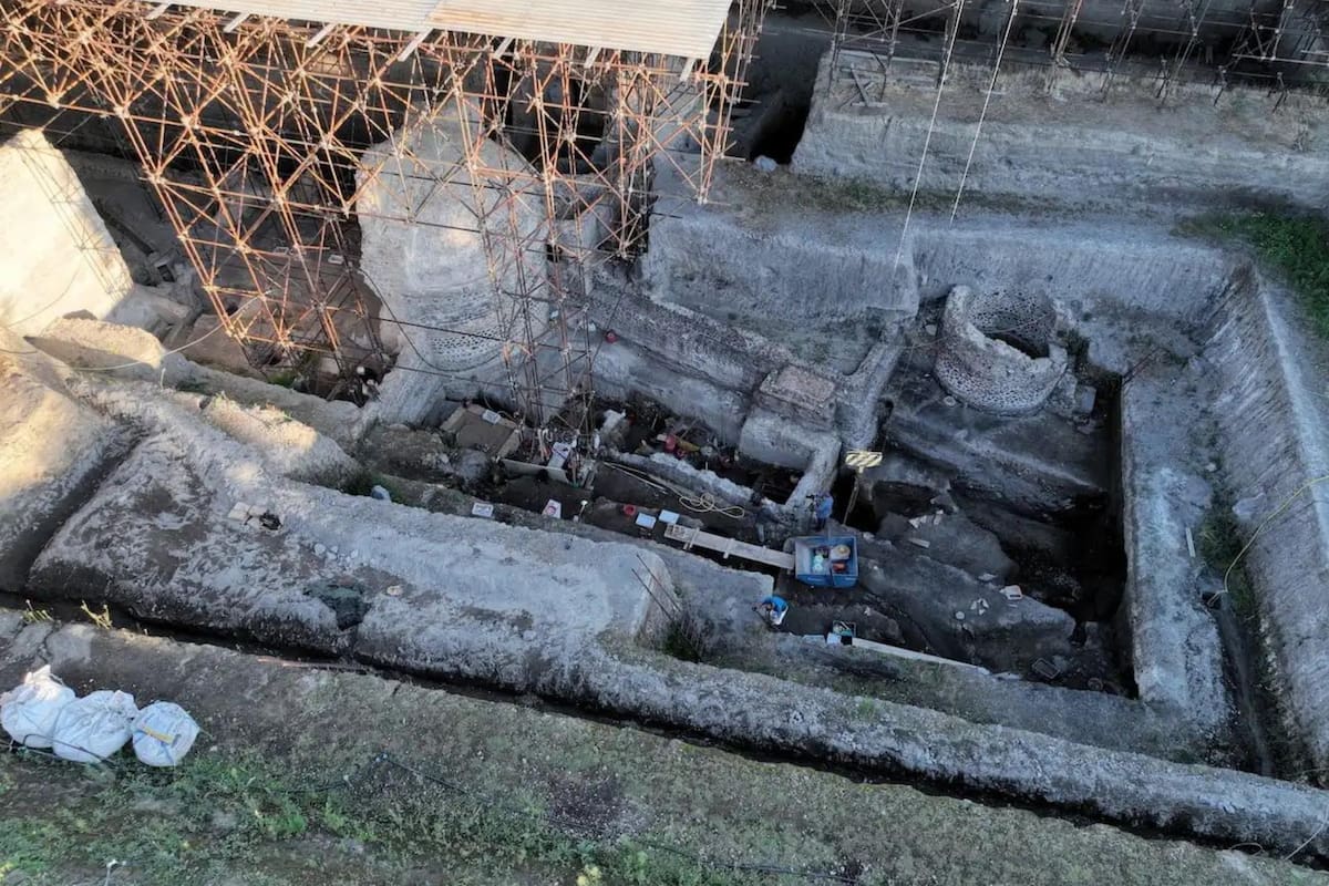 Hallaron en Nápoles el edificio donde murió el emperador Augusto