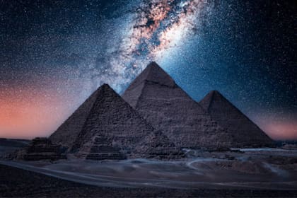 Hallaron la conexión entre la Vía Láctea y los antiguos egipcios