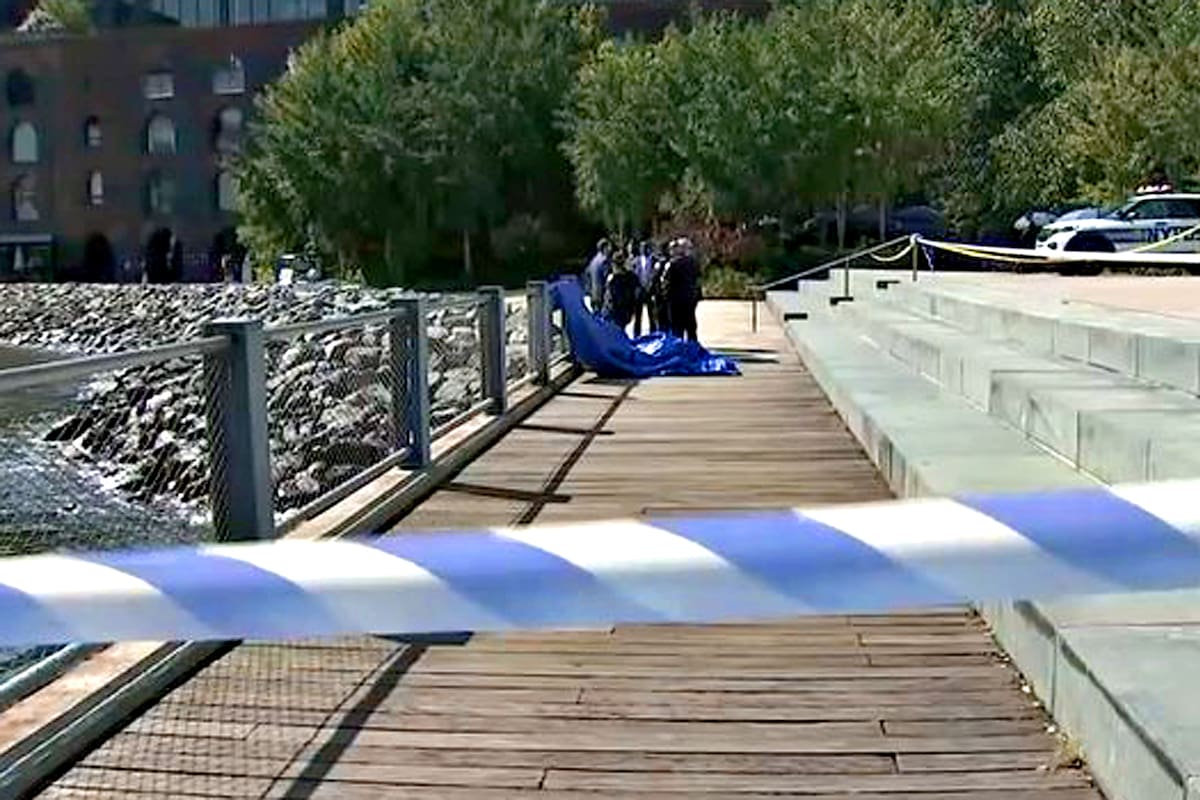 Hallaron restos humanos cerca de un puente de Brooklyn, en Nueva York