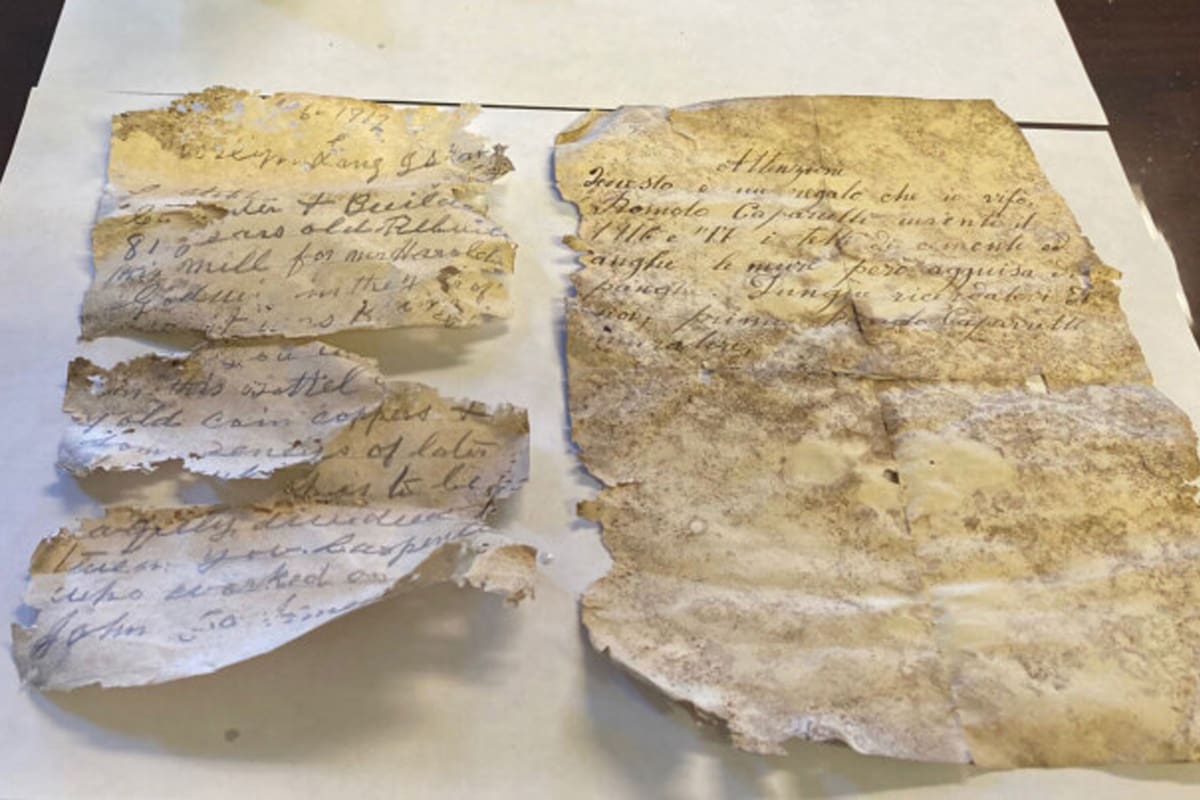 Hallaron una carta escrita hace más de un siglo: un agradecimiento que quedó detenido en el tiempo gracias a una botella de vidrio