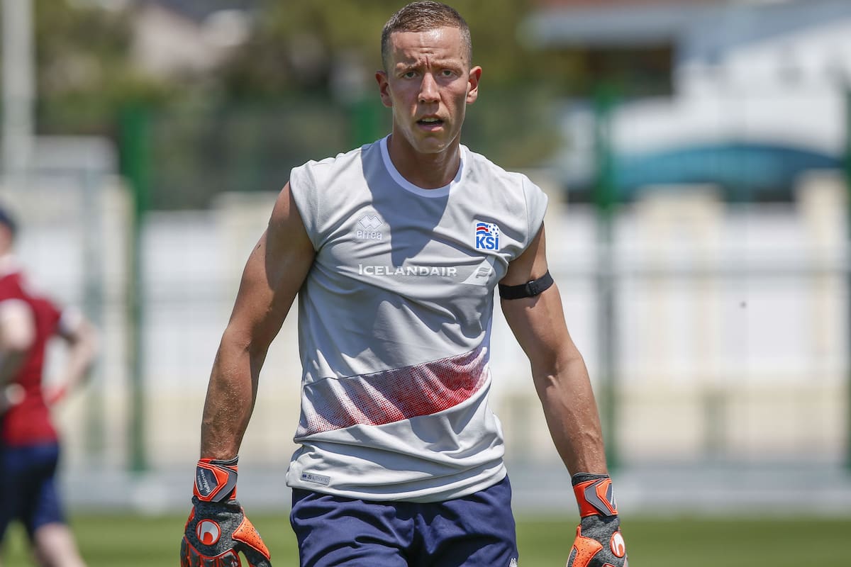 Halldórsson, el arquero de Islandia que atajará el próximo sábado ante la Argentina