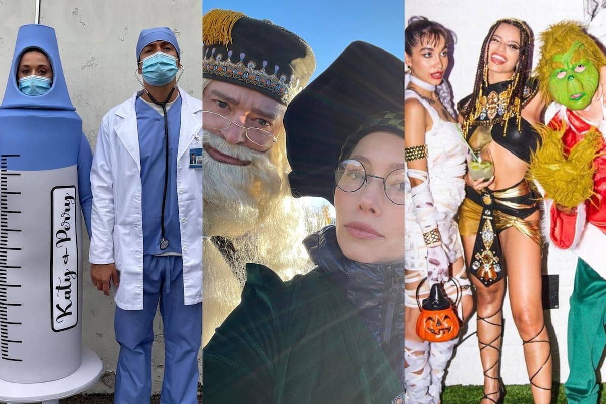 Halloween: los disfraces más originales de los famosos