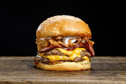 Hamburguesa de Cerdos Voladores