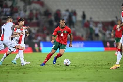 Hamdallah es el goleador "oculto" de Marruecos: tiene alto promedio pero suele ser suplente