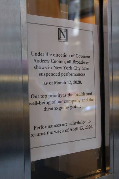 Hamilton, una de las producciones de Broadway que quedó suspendida por el coronavirus
