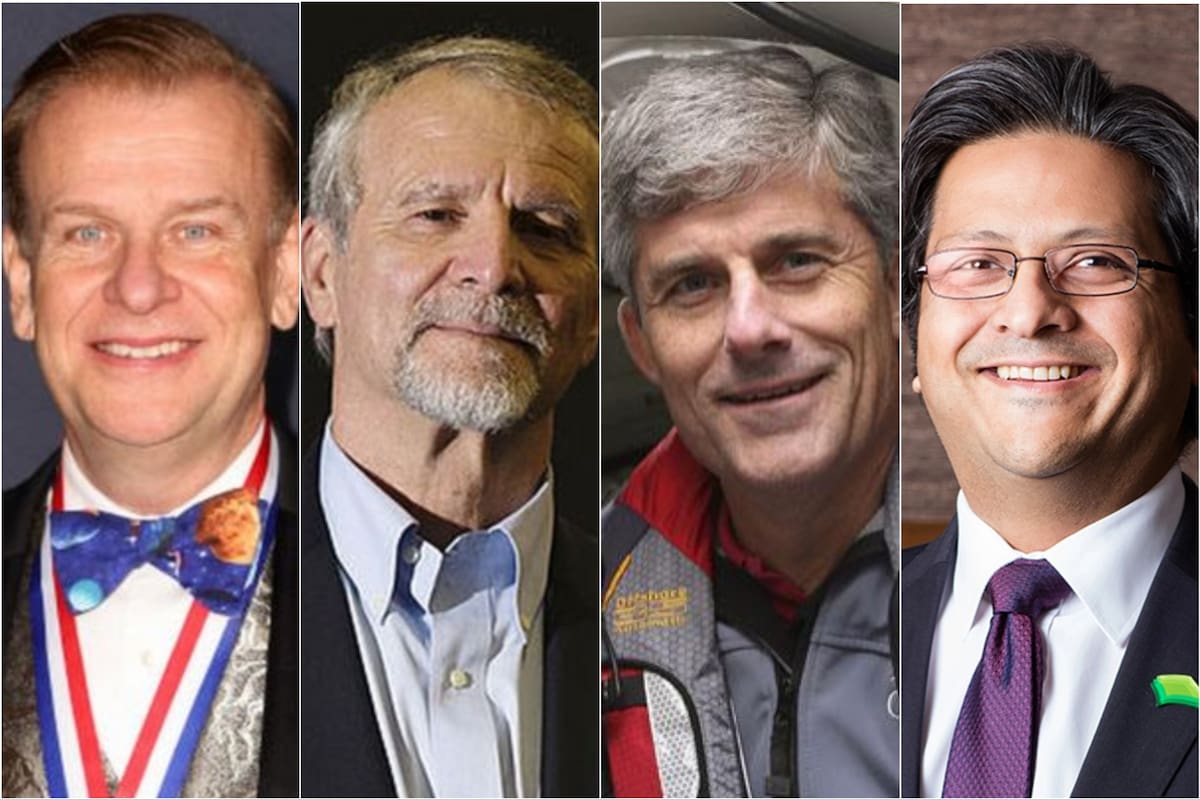 Hamish Harding, Paul-Henry Nargeolet, Stockton Rush y Shahzada Dawood, cuatro de los pasajeros a bordo del submarino