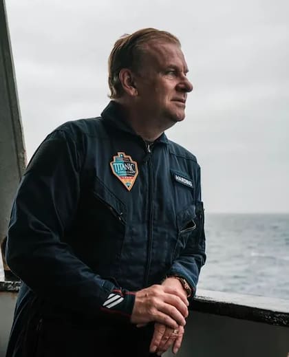 Hamish Harding, presidente de Action Aviation, minutos antes de embarcarse en Titán
