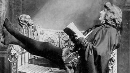 Hamlet fue uno de sus famosos papeles masculinos