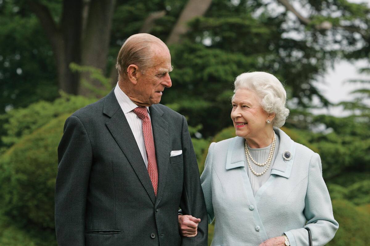 HAMPSHIRE, ENGLAND - UNDATED: In this image, made available November 18, 2007, HM The Queen Elizabeth II and Prince Philip, The Duke of Edinburgh re-visit Broadlands, to mark their Diamond Wedding Anniversary on November 20. The royals spent their wedding night at Broadlands in Hampshire in November 1947, the former home of Prince Philip's uncle, Earl Mountbatten. (Photo by Tim Graham/Getty Images)