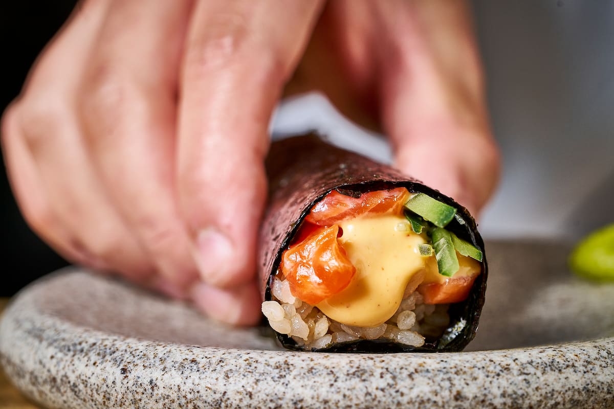 Handroll de Norimoto.